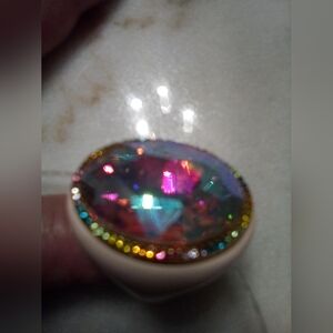 Geiger: Iridescent Kaleidoscope Cocktail Ring (On Sale!)